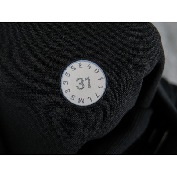 Lululemon ABC Pants Mens 31 Black Slim Fit Stretch Travel Casual Everyday - Picture 2 of 8